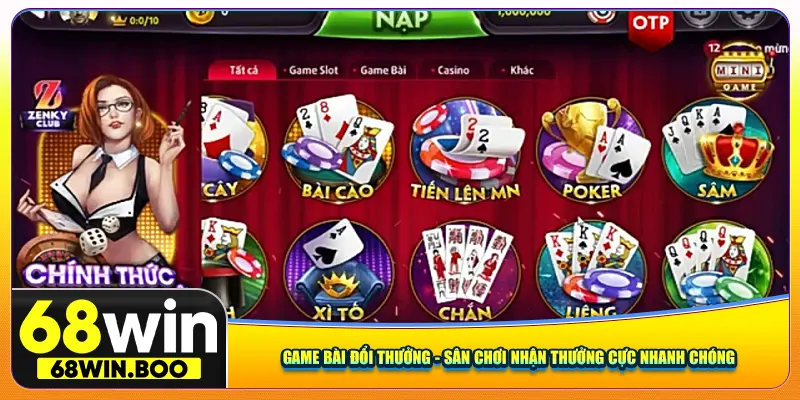Game Bài Đổi Thưởng - Sân Chơi Nhận Thưởng Cực Nhanh Chóng
