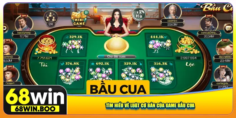 Tìm hiểu về luật cơ bản của game Bầu Cua